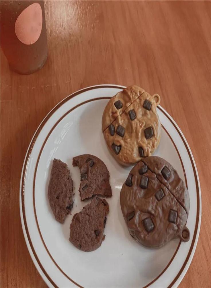 

Super cute summer fruit silicone Biscuit shape headset case for Apple airplads Pro 3 Bluetooth headsets cases Sundas fors air pods5154380