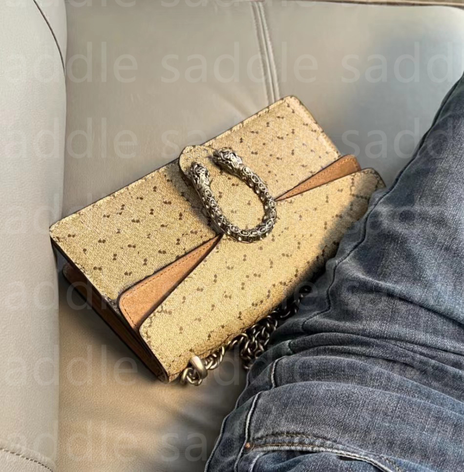 

Designer Brand Shoulder Bag Wine God Tiger Bag Flap Crossbody Casual Ladies Shopping Bag 10A Quality Chain bag with alphabet hight-end handbag With Box, Pink