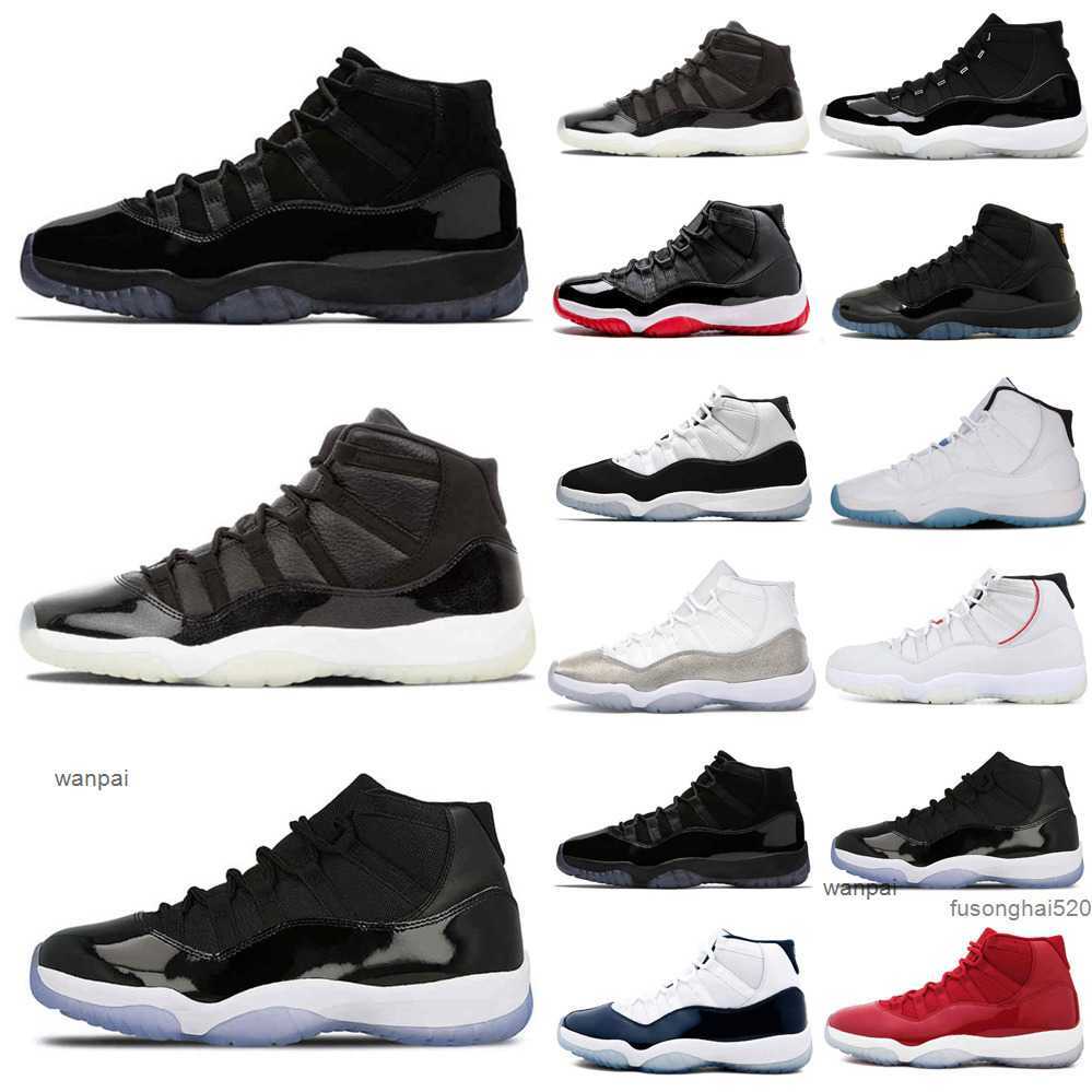 

Original Jumpman 11 basketball shoes mens womens Legend blue Anniversary Bred Concord Gamma Cap and Gown trainers Sports sneakers 36-45, # 12