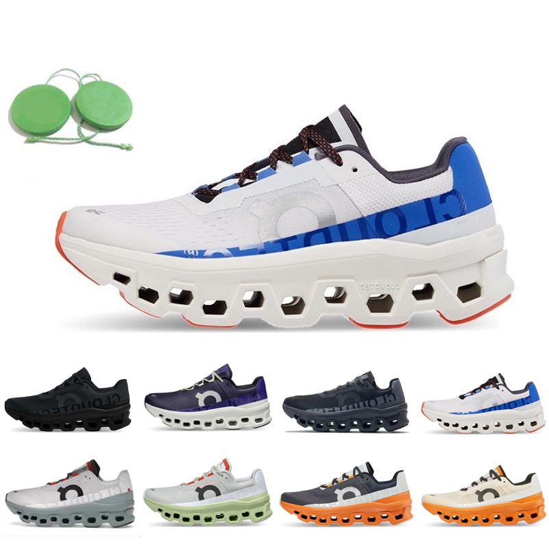 

Running Shoes On Cloudmonster Mens Sneakers All Lumos Black White Eclipse Fawn Turmeric Frost Cobalt Surf Acai Purple Meadow Green Trainers Sports Sneakers eur36-45, Color#2