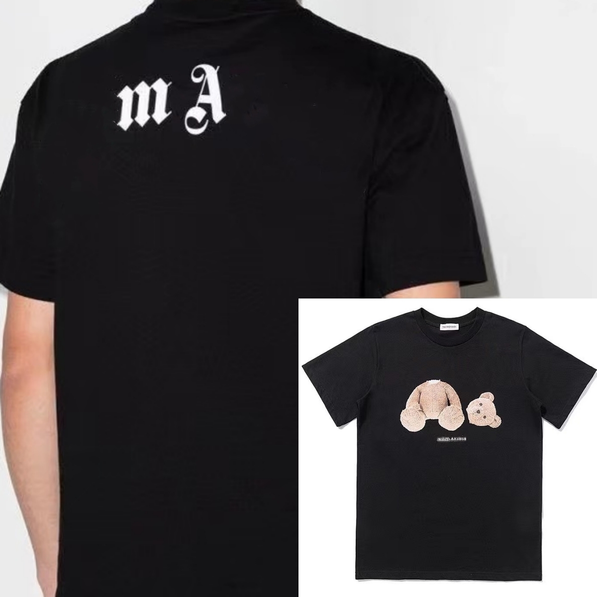 

Tshirt 2023 Fashion designer t shirt mens womens wear Colors Graffiti Bear Style Chest Letters Fashion Sportwear lovers summer shirts, Oversized big letter 12