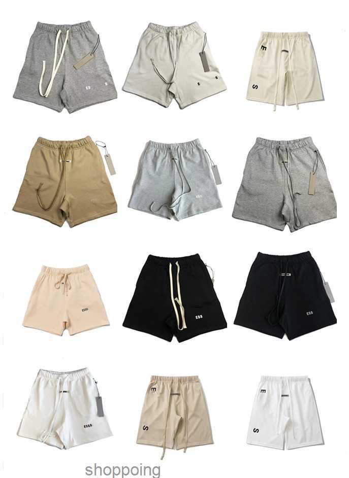 

Designer Men Pants Ess Reflective High Quality Shorts Casual Sports Pant Loose Oversize Style Drawstring Short Trend Size S-xlduq3, Color3
