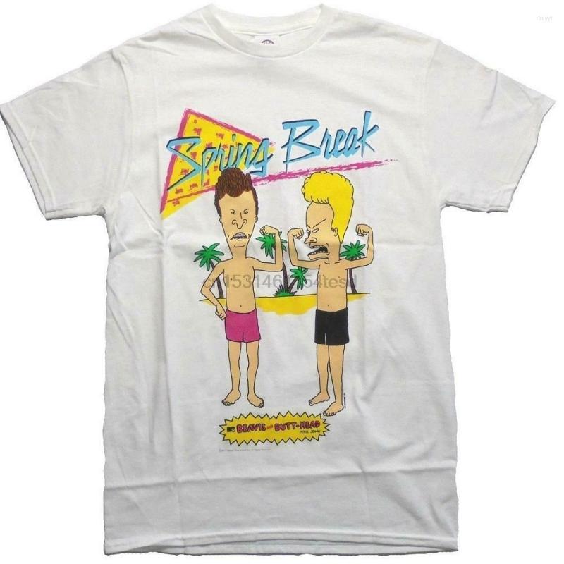 

Men' T Shirts BEAVIS AND BUTTHEAD SPRING BREAK TEE Short Sleeve Hip Hop Shirt Top T-Shirt Hipster Cool O Neck Tops, Men-darkpurple