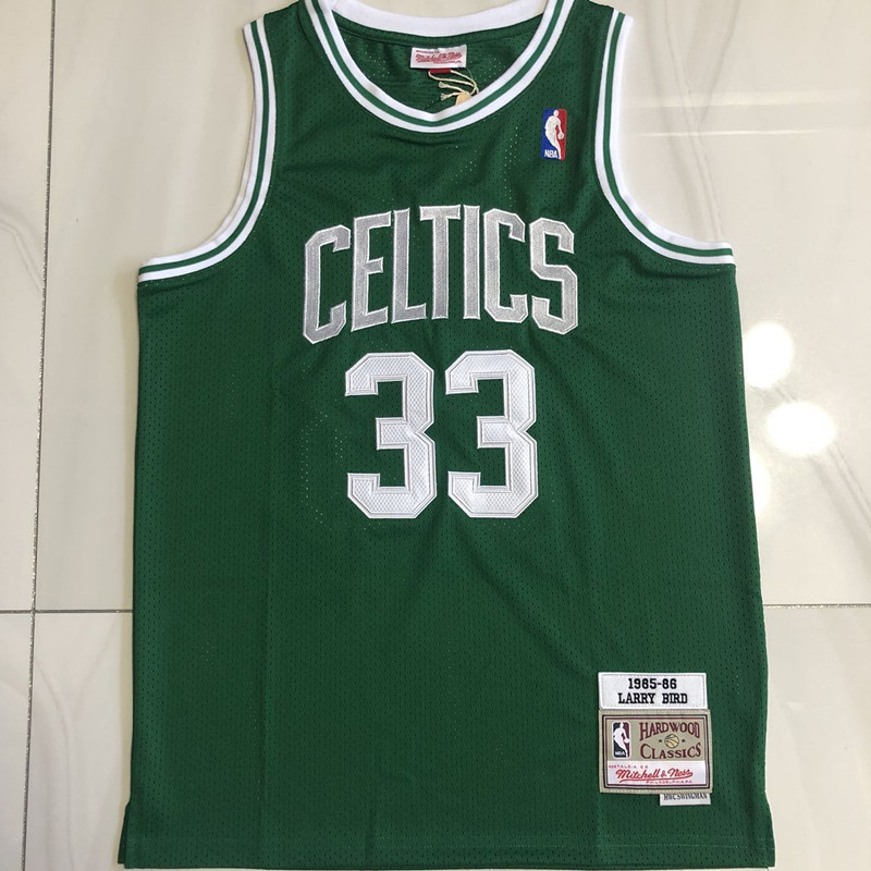 

Boston''Celtics''Men Larry Bird #33 basketball Jersey