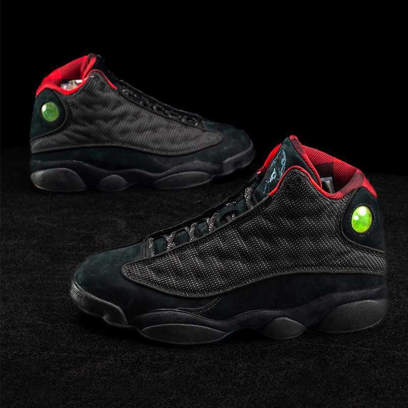 

New B.I.G. x 13 Mens Basketball shoes Jumpman 13s Christopher Wallace 50th Anniversary of hip-hop Black Flint Cat Wheat men women jordens trainers sports sneakers 36-47 2.5, B40 obsidian 40-47