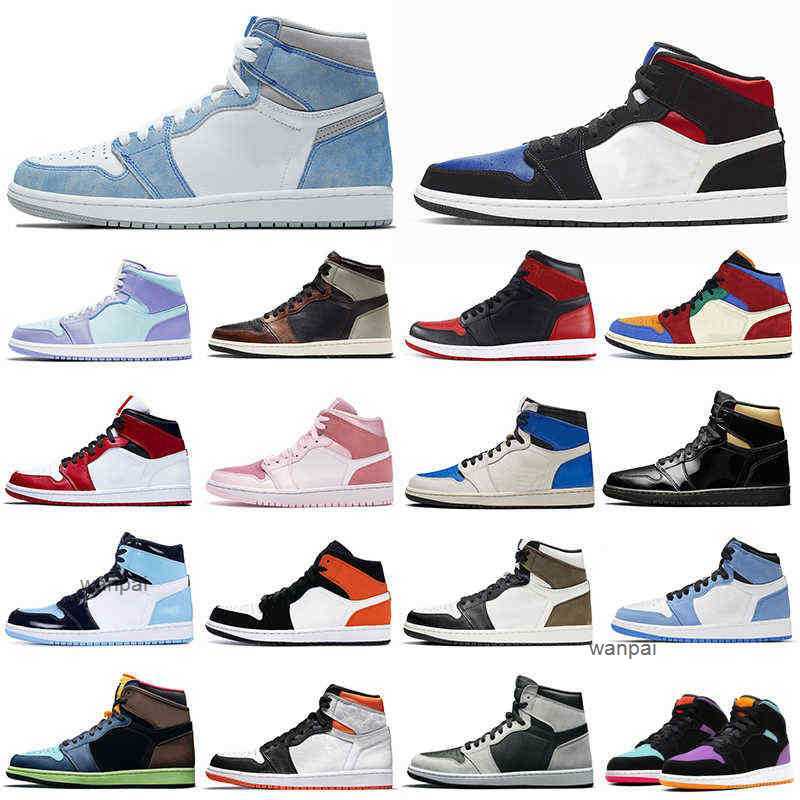 

Excellent 1s men basketball shoes 1 Hyper Royal Banned Bred Shadow Chicago women mens trainers sports sneakers Wholesale, 1s chicago