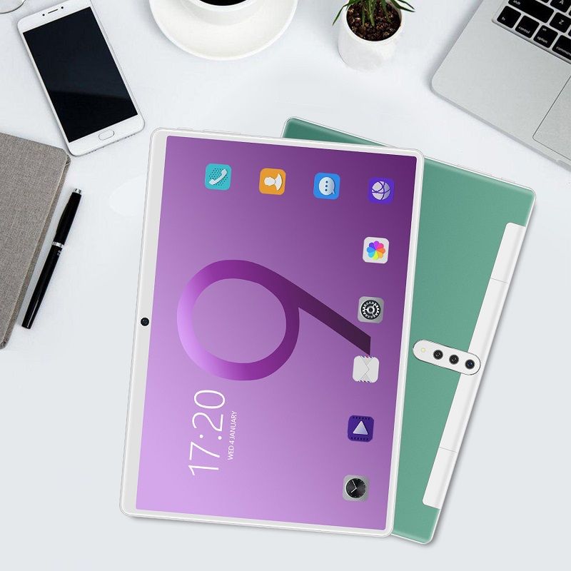 Octa Core 10 inch dual sim 3G tablet pc phone IPS capacitive touch screen android 8.0 4GB 64GB 6 colou-image-863673642
