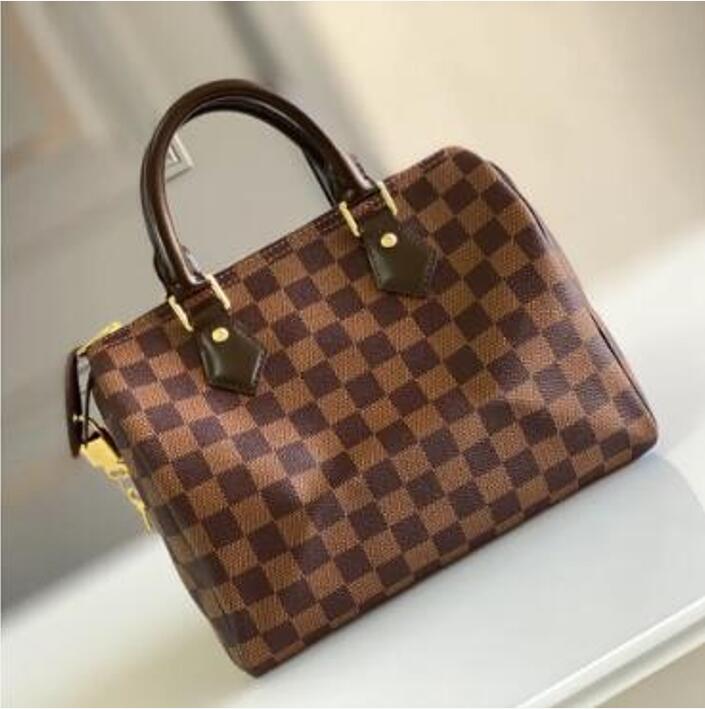 

Top-level Replication Designer Luxury Pillow Bag 25CM SPEEDY 25 Fashion Handbags N41365 With Box WL043