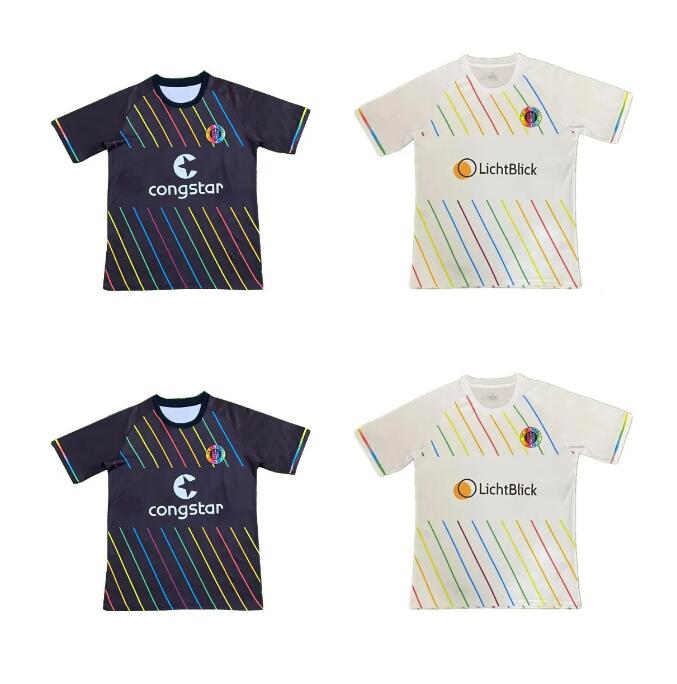 

23 24 ST Pauli SOCCER JERSEYS 2023 2024 BECKER IRVINE KYEREH HARTEL Maillots De Foot shirt SMITH PAQARADA MEDIC football uniforms CV