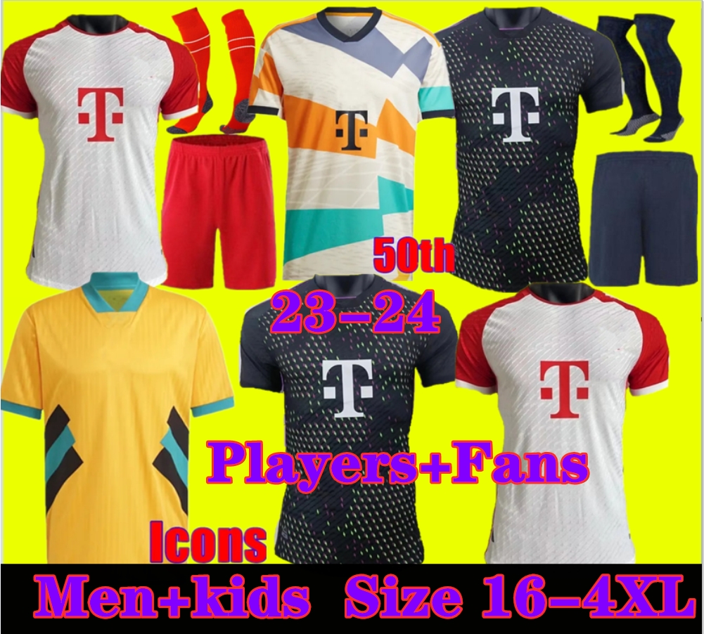 

Size S-4XL Adults and kids MANE #17 23 24 Bayern kit Munich soccer JerseyS LEWANDOWSKI 2023 2024 HERNANDEZ COUTINHO child Adult uniforms Full set Football, Icons