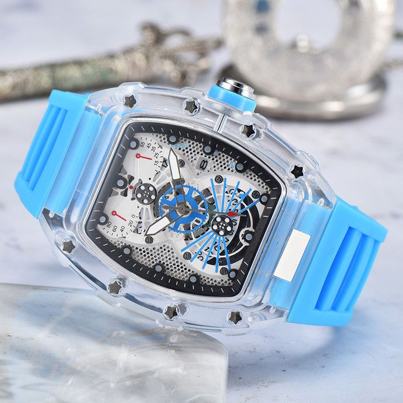 

womens designer watches business fashion luxury watches quartz movement quartz watch transparent case clothing watch