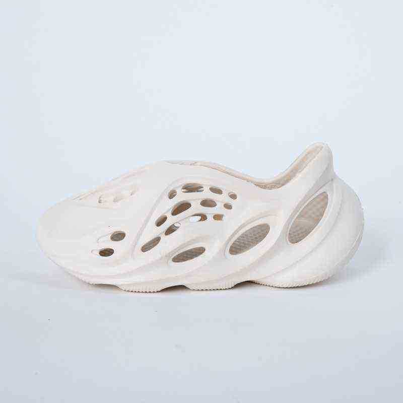 

Summer sandal Children shoes boy girl youth kid Desert Sand Beach slipper foam runner Bone, 001