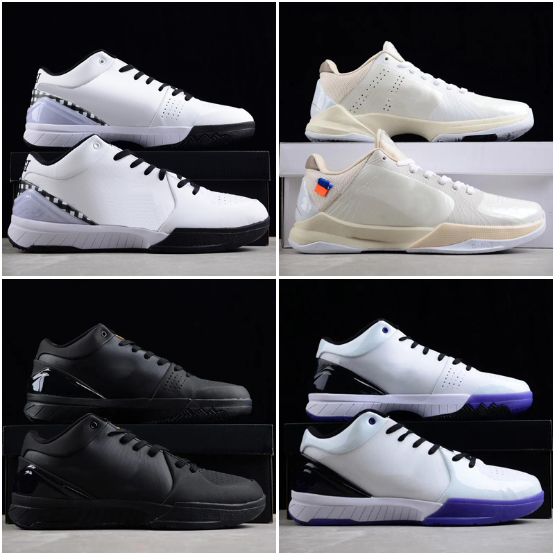 

Mamba 4 Protro Grinch Basketball Shoes Men 5 Mambacita Bruce Lee Big Stage Chaos Rings Metallic Gold Triple Black Sports Sneakers, As photo 1