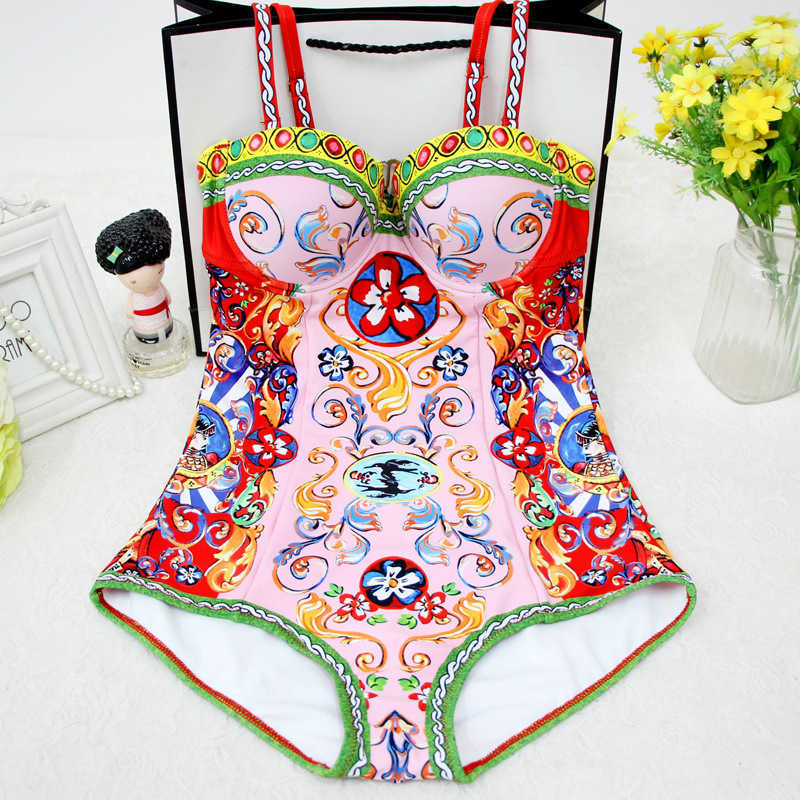 Women's Swimwear Sexy One-piece Bikini For Women Swimsuit Summer Angel Swimwear Lady Backless Bathing Suits Gold Colors S-XL Optional J23050