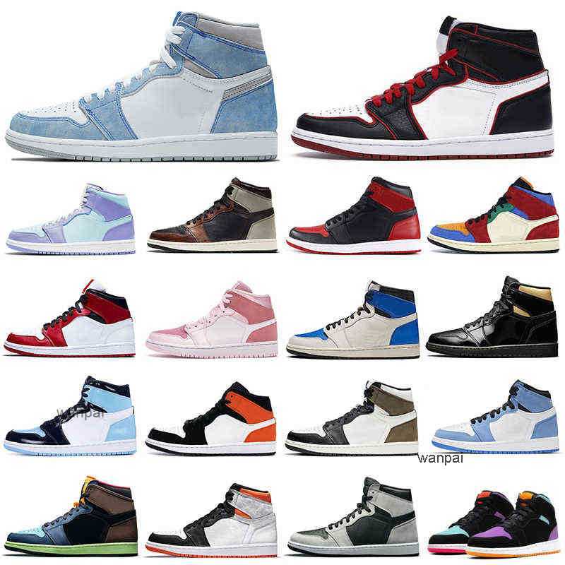 

Lower Price 1s men basketball shoes 1 Hyper Royal Banned Bred Shadow Chicago women mens trainers sports sneakers Walking Jogging Wholesale, 1s rust shadow