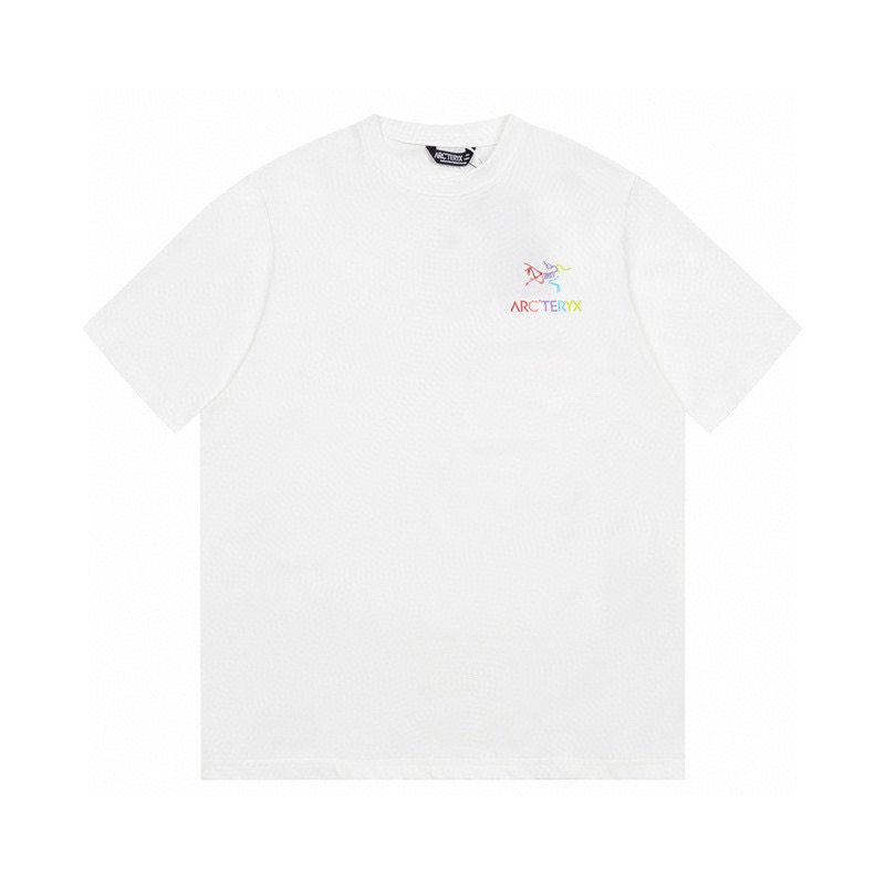 

High Street t Shirt Simple Letter Loose Short Sleeved T-shirt 1d23v, White