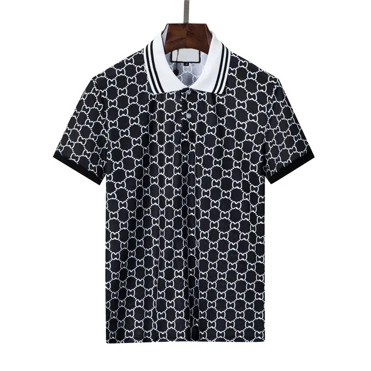 

2023 Fashion Polo Shirt Luxury Italian Men' T-Shirts Short Sleeve Fashion Casual Man Summer T-shirt Various Colors Available Size M-3XL, Asian size/1