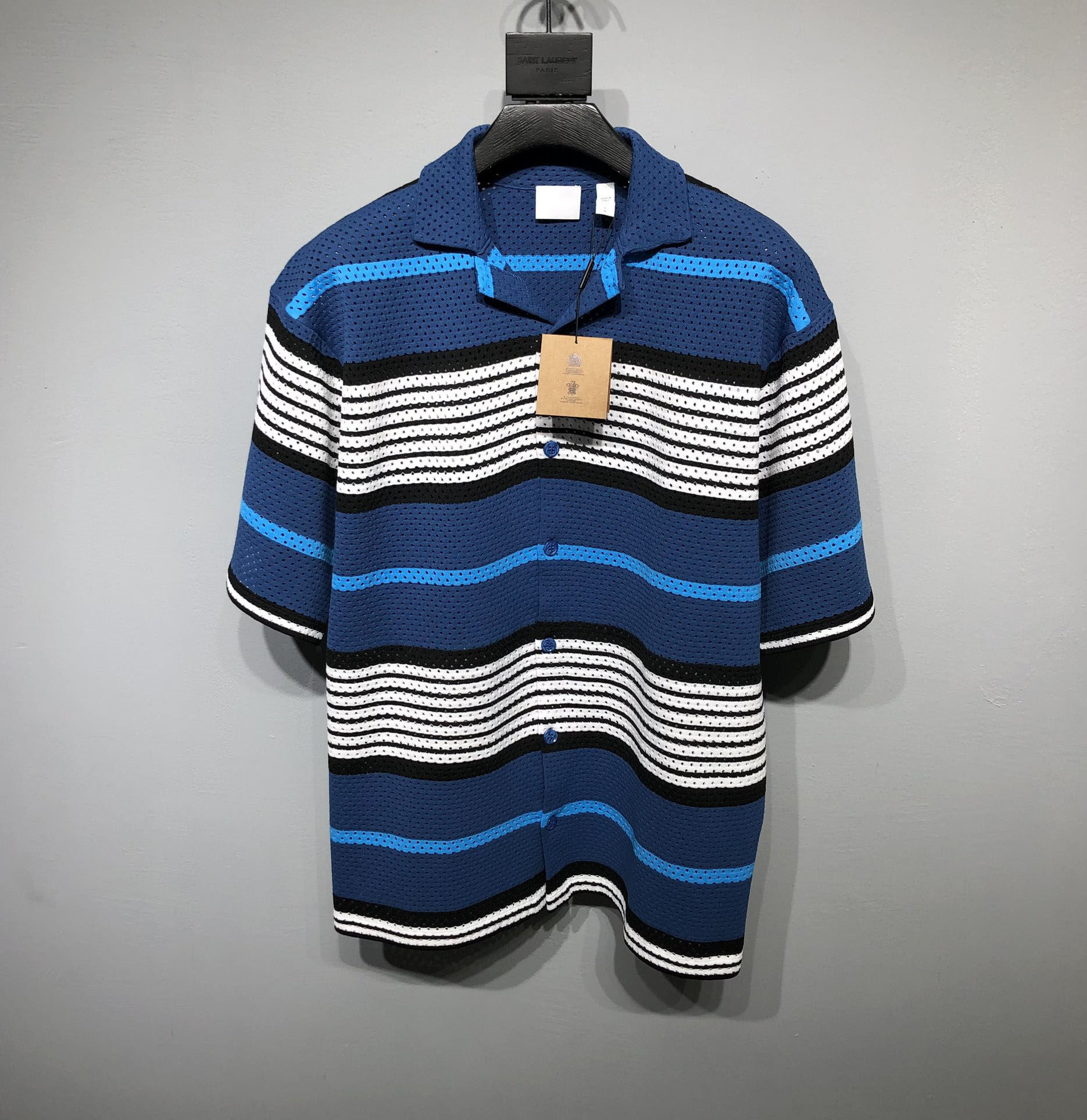 

Men's Plus Tees & Polos Round neck embroidered and printed polar style summer wear with street pure cotton rw2d34338