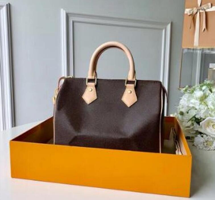 

Top-level Replication Designer Luxury Pillow Bag 25CM SPEEDY 25 Fashion Handbags N41365 With Box WL043 001