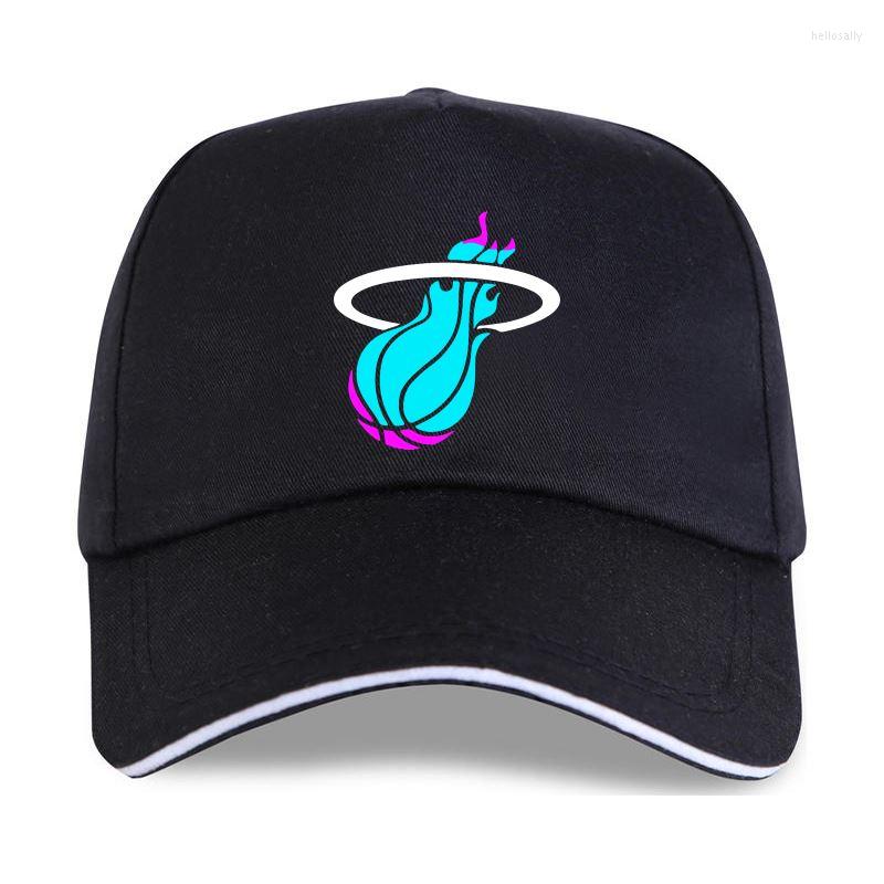 

Ball Caps Miamis Vices Heat Basketbal -Men's Baseball Cap-Black, P-yellow