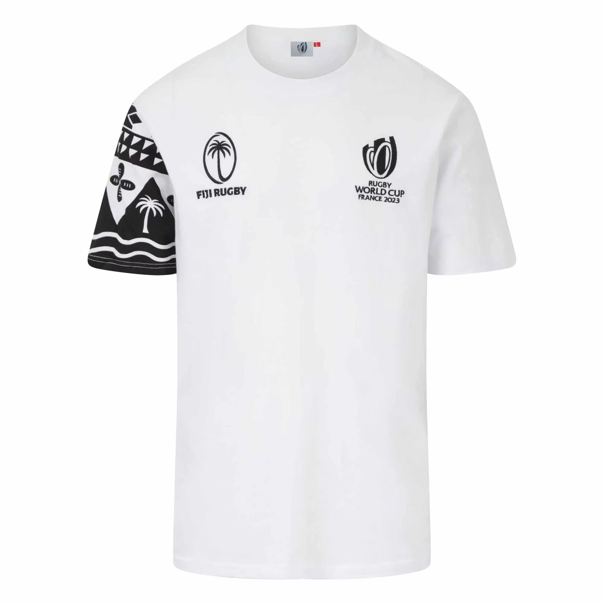 

2023 Fiji Home rwc Rugby FRANCE RUGBY RWC 2023 HOME SHIRT World Cup 2023 France Rugby Jersey RWC rugby shirt POLO Jersey size S-5XL