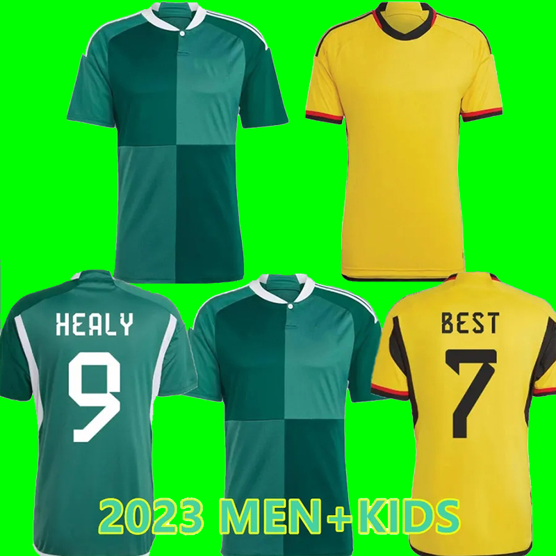 

2023 Northern Ireland Soccer Jerseys  23 HOME BLUE EVANS LEWIS Saville MAGENNIS MCNAIR Ballard MAN  kits WOMEN Thailand Wholesale of football shirts, 2023 home