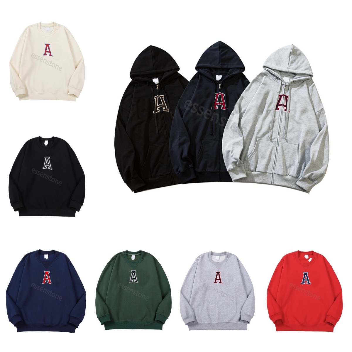 

Men's Hoodies & Sweatshirts designer America brand autumn and winter round neck fashion gapP street style long sleeve pullover printed letters casual sports men's, The same as real