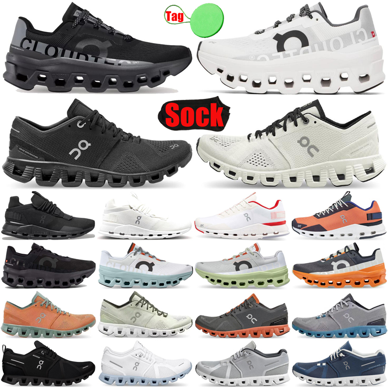 

on cloud nova x Cloudnova form Running shoes for mens womens Cloudmonster 5 sneakers shoe Triple Black white men women trainers runners, #45