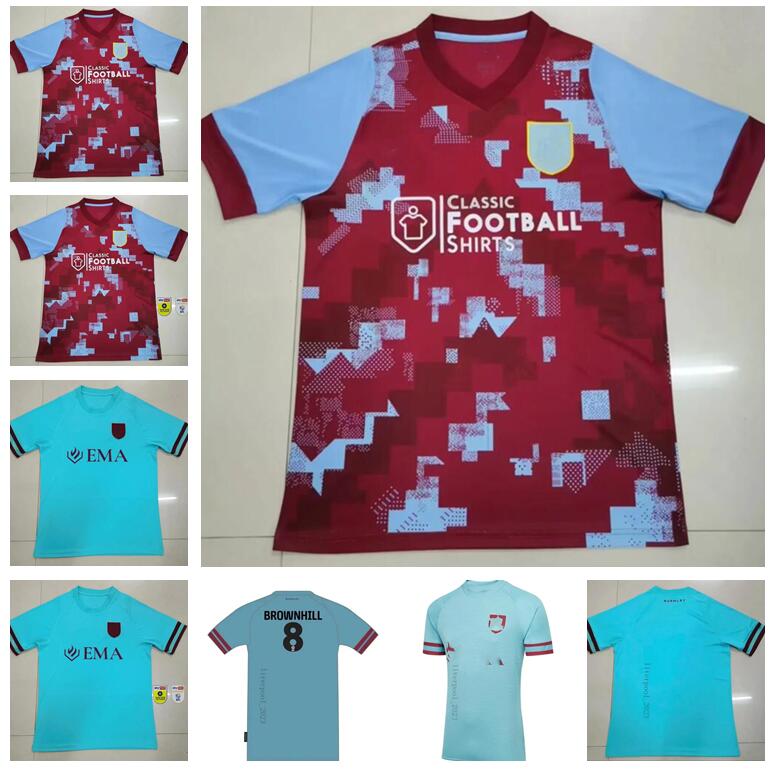 

22/23 soccer jerseys Kompany, Benson, Zarulli Jay camiseta de futbol Rodriguez Brownhill Rodriguez home and away football shirt