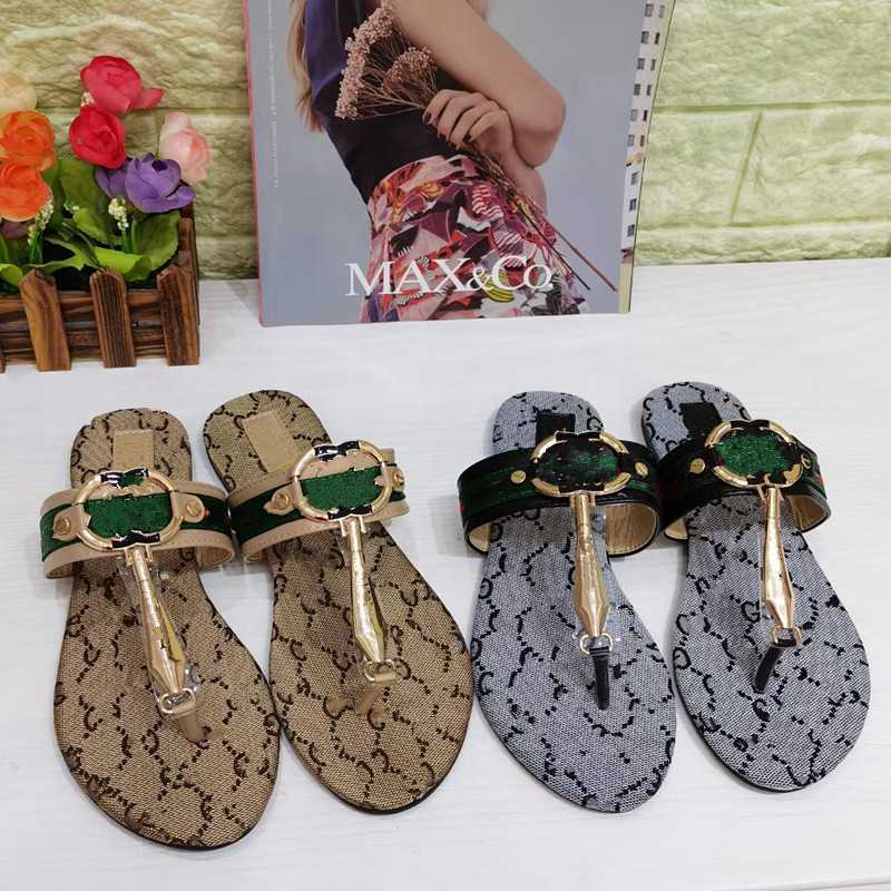 

2023 G designer ladies flip flops simple slippers moccasin shoes suitable for spring summer and autumn hotels beaches other places size 35-42
