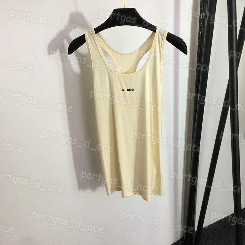 

Print Women T Shirt Casual Sleeveless Tank Tops Sexy Summer Spring tanks, Pale yellow #20232640