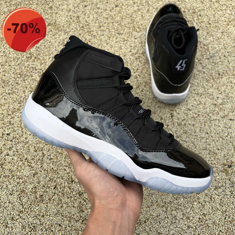 

Sandals J3S OG Basketball Shoes With Box 11 11s Mens basketball shoes Space Jam Black Dark Concord White 45 high cut 378037-003 men women trainers sports