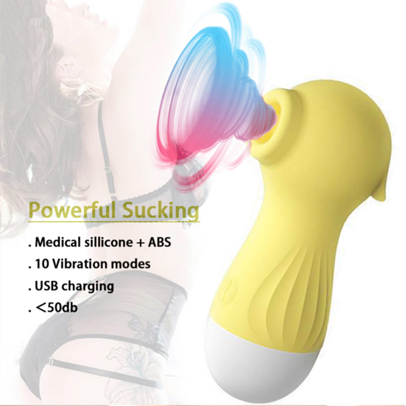 Sexy Set Mini Seahorse Sucking Vibrators Clitoris Stimulator Cute Sexy Toys Nipple Clitoris Sucker G-Spot Sex Toys for Women Fa Massager Ring