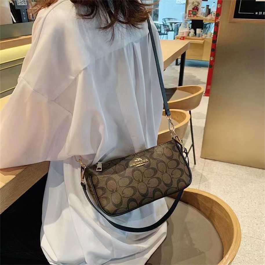 

60% Off Purses Outlet Baobao Female New Fashion Mobile Phone Bag Printed Small Square Versatile One Shoulder Crossbody, Coffee