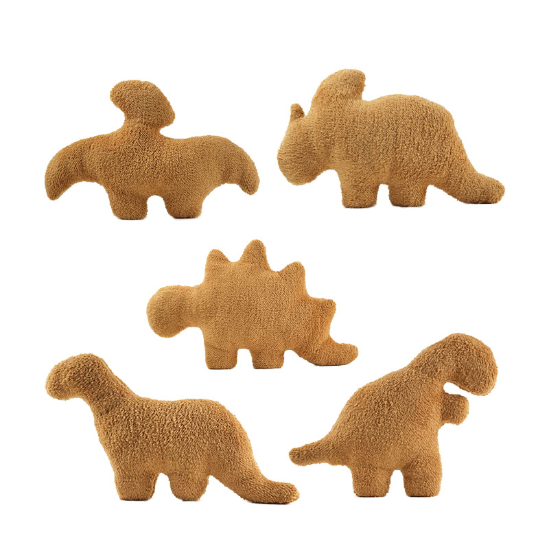 

Children's toy gift plush toy Dino Chicken Nugget Dinosaur series pterodactyl Tyrannosaurus Rex stuffed toys