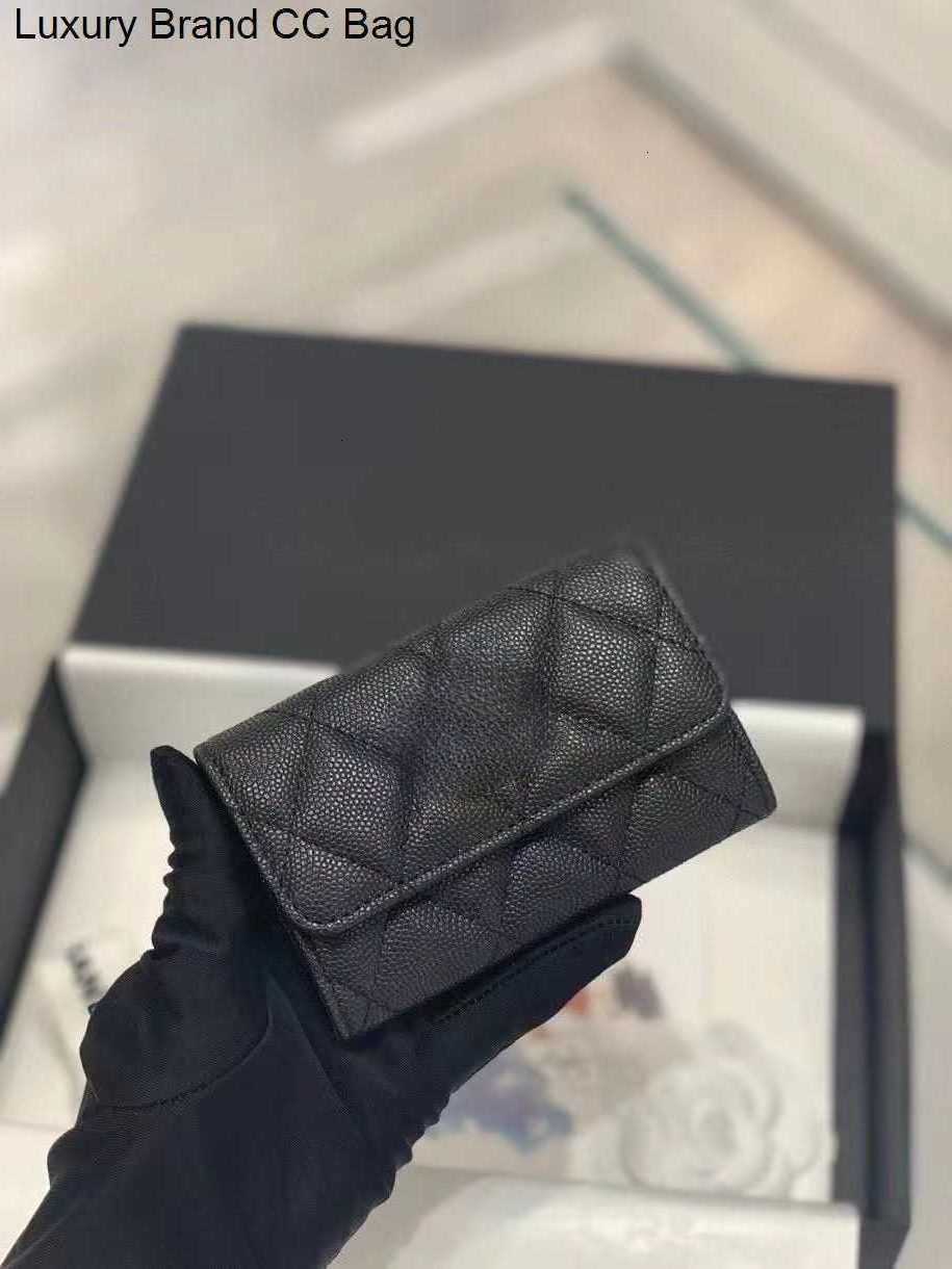 

cc cards Holder CC designer wallet luxury Wallets holders Card credit Designers Bags Genuine Leather Full Diamond Flap Card Women small walle storage bag coin p, Empty box only