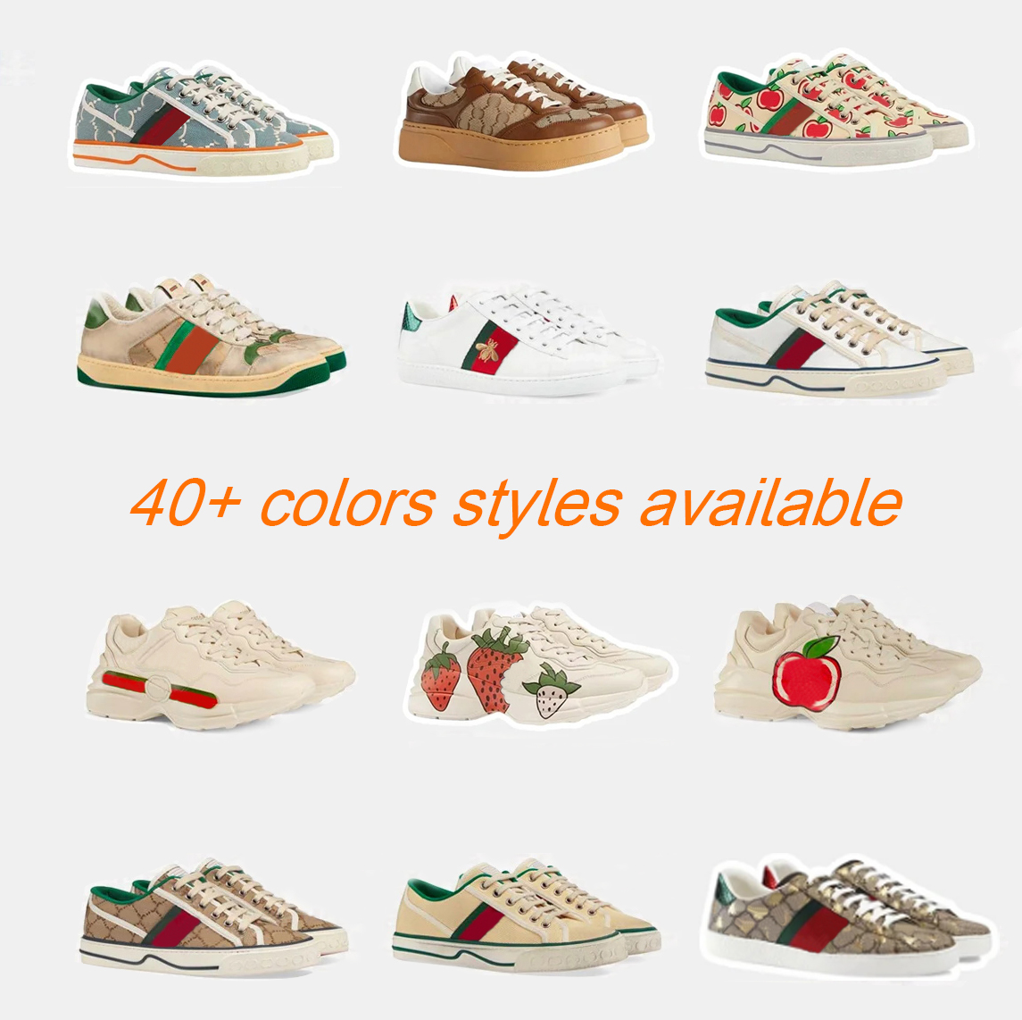 

luxury woman shoe rhyton Tennis 1977 jumbo designer sneaker slipper embossed canvas man sandal denim Rubber sole Embroidered Vintage casual slide, #39