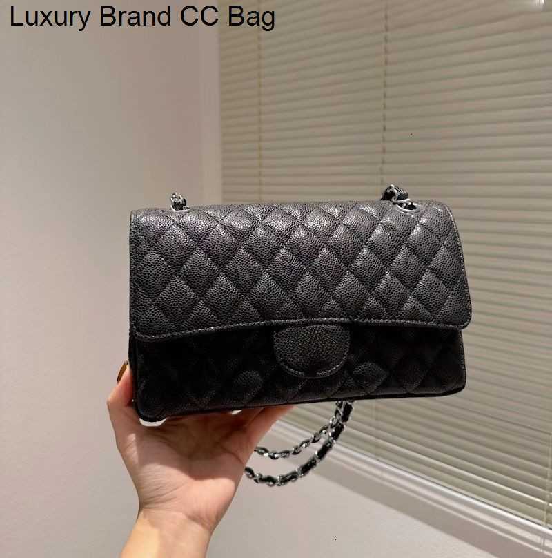 

Cross Body Designer Bags Shoulder Chain Bag Clutch Flap CC Totes Bags C Wallet Check Velour Thread Purse Double Letters Solid Hasp Waist Square Stripes Women Lu, Sheepskin 20cm