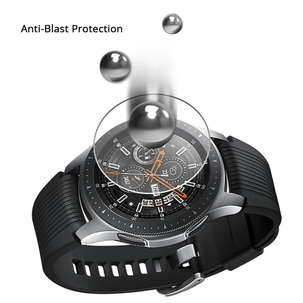 

For Samsung Gear Classic Tempered Glass Film 9H 2.5D Premium Screen Protector To Galaxy Watch 42mm 46mm 41mm 45mm