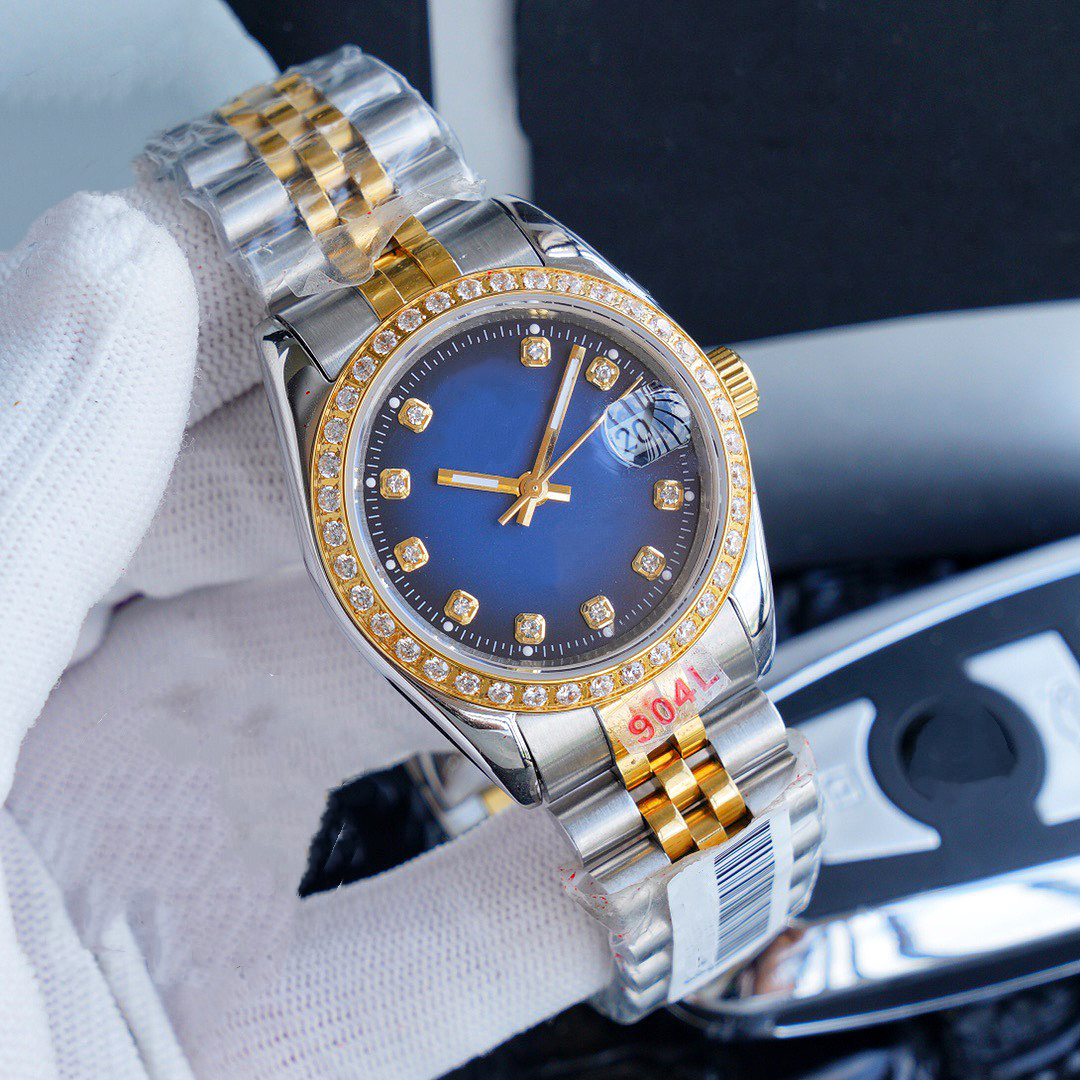 

High-end watch brand original designer logo 3A brand explosive women's 36mm diamond delicate watch, Automatic watch