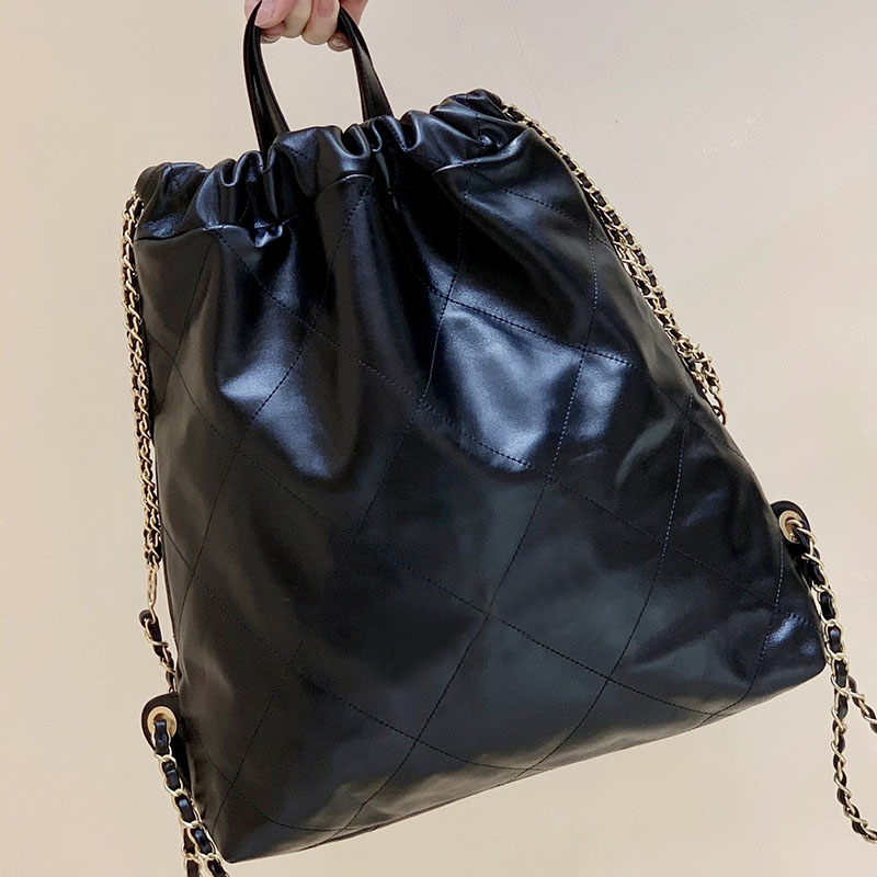 

10A Fashion Designer Bag Women's Bag 51 cm Backpack Handbag purse Original box leather Cross Body chain high-quality AS3313
