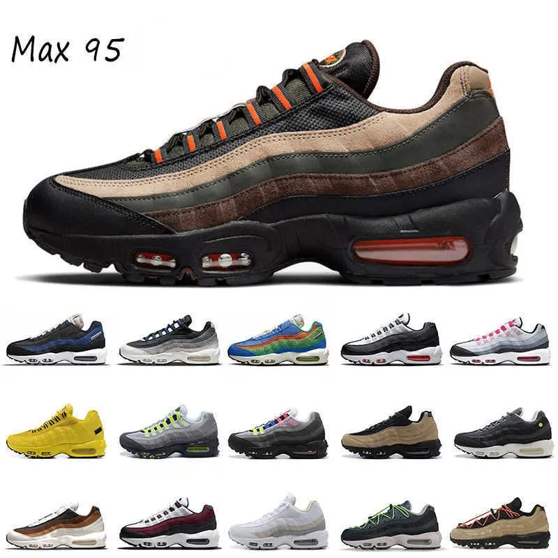 

Max 95 95S Casual Shoes Classic Air 95s OG Mens Triple Black White Navy Blue Neon Soft Sole Solar Red Smoke Grey Greedy 3.0 Sneakers 20th An, B90 40-46 kim jones black volt