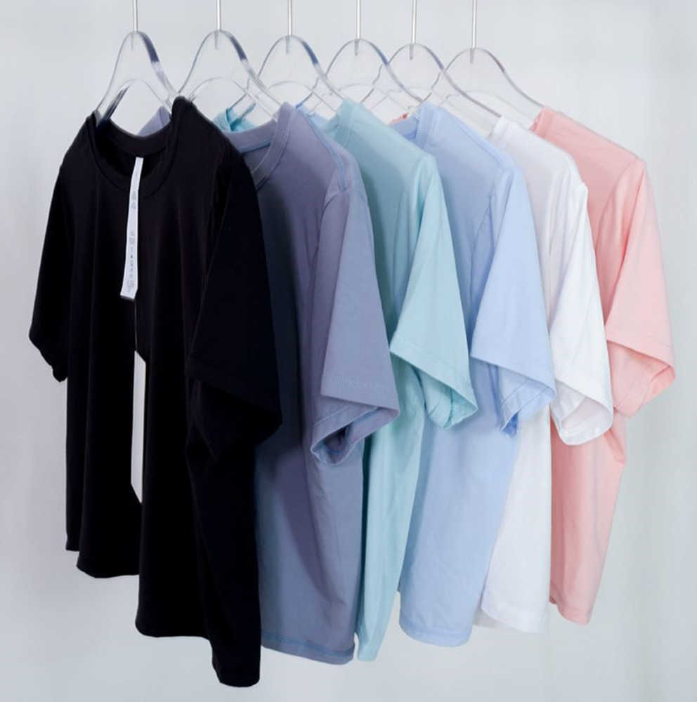 

lulus Women's Yoga Sports Modal Short Sleeve Action Always Crop Top T-shirt Crew Neck Fitness Sportwear Sunscreen design 50ess, Pink