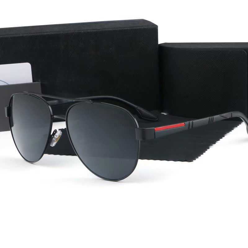 

luxury Oval sunglasses for men designer summer shades polarized eyeglasses black vintage oversized sun glasses of women male sunglass with box