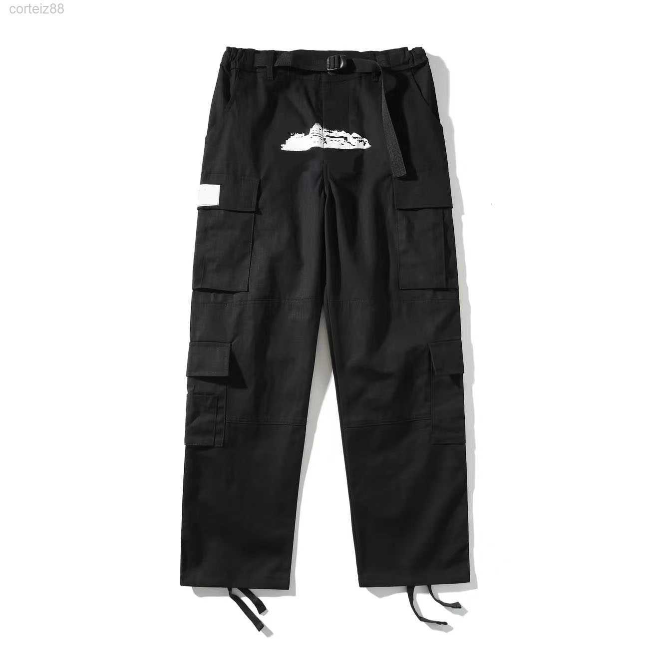 

Mens Pant Corteiz Streetwear High-quality Cargo Printed Hip Hop Casual Multi-pocketsstraight Loose Overalls Button Fly Couple Straight Leg Workout Pantsbxi2