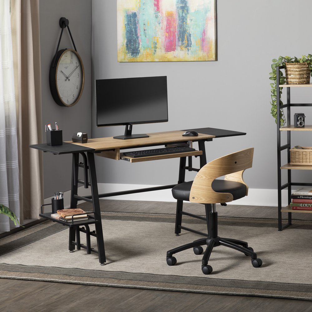 

Designs Calico Designs Ashwood 55 25 W Convertible Desk 51240