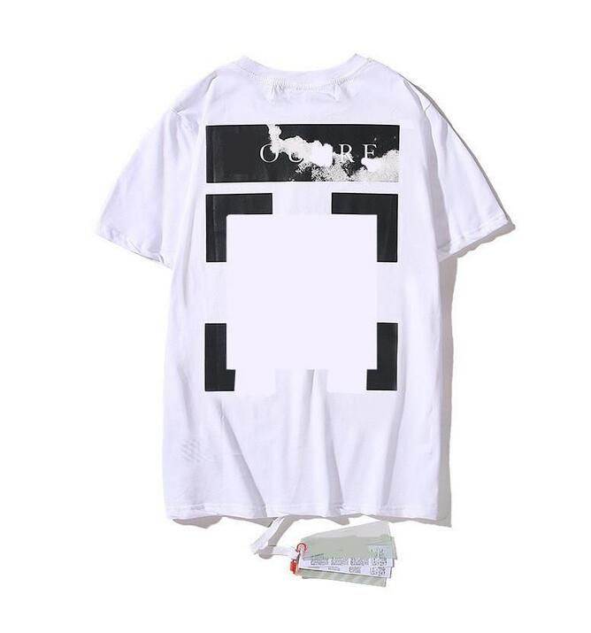 

2023 Gradient Arrow Round Neck Short Sleeve T-shirt Fashion Youth High Street Men and Women Lovers Loose Bottomed Shirt Off-Men's T-shirts, Not sold separately (add postage)