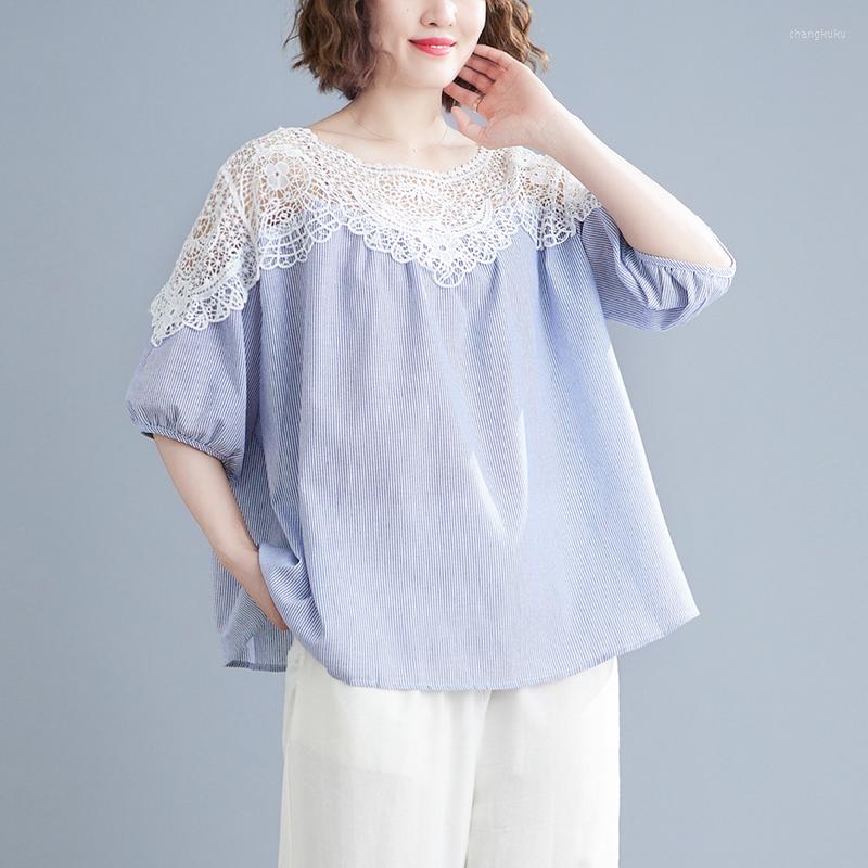 

Women's T Shirts Aransue Hollowed Out Lace Sweet Shirt Top Summer Women's Clothing Short Sleeved Fashion Tee, Picture shown