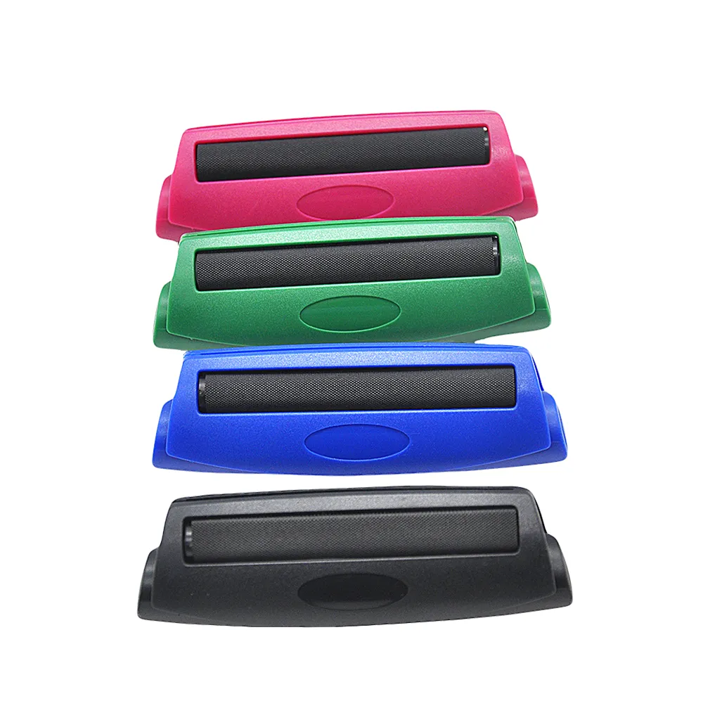 

Plastic Smoking 78MM Manual Cigarette Rolling Machine Tobacco Injector Maker Roller 5 Colors East To Use