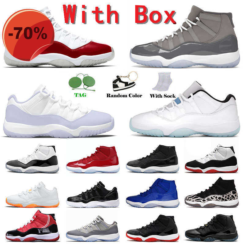 

Sandals With Box Jumpman 11 11s XI Mens Womens Basketball Shoes Cherry Cool Grey High Animal Space Jam Instinct Low Legend Blue Designer Sports, 36-47